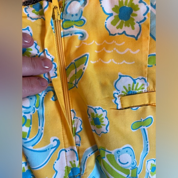 EUC Lilly Pulitzer Les Moneys Skirt Size 6 - Picture 4 of 7